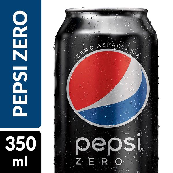 Refrigerante PEPSI Zero Lata 350ml Refrigerante Lata Marche Br