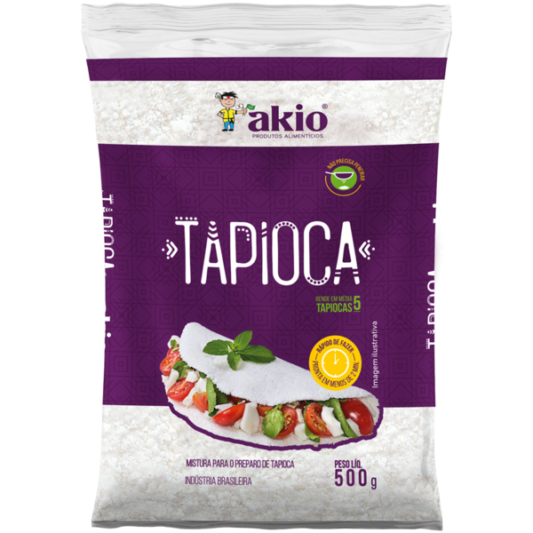 Tapioca Akio 500g Tapioca Br 9869