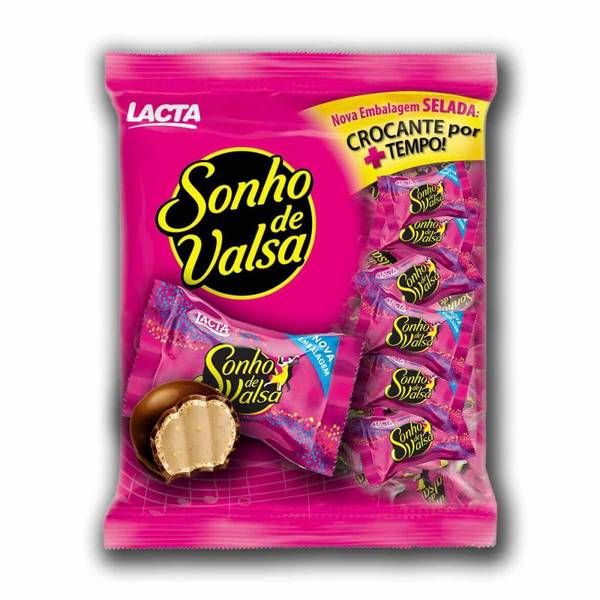 Chocolate Sonho de Valsa LACTA 1kg - Chocolates | marche.com.br