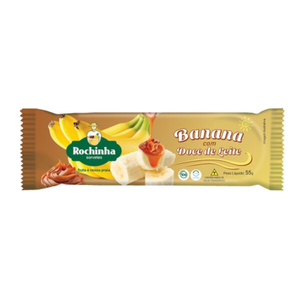 Doce Cremoso de Banana 400g (Caixa com 6 unidades) - Momentos Bom Princípio  Alimentos