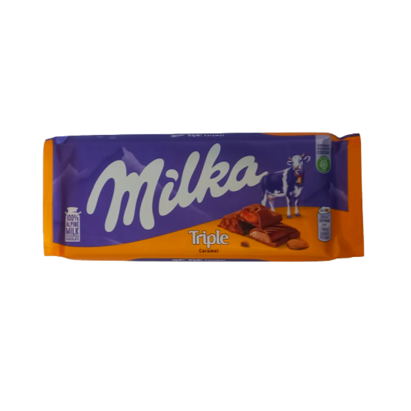 Chocolate Milka Triple Caramel 90g Chocolates Br